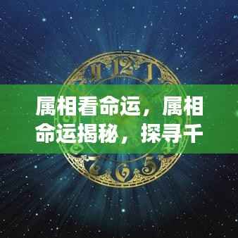 探寻千年传承的属相命运密码,揭秘生肖与命运的神秘关联