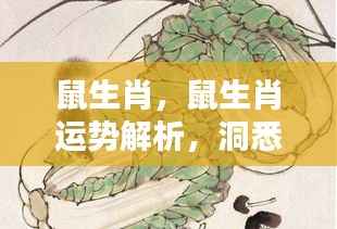 鼠生肖运势解析，洞悉未来，把握人生机遇之道